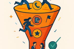 تفاوت قیف بازاریابی با قیف فروش