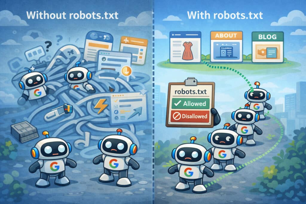 ساخت robots txt و تاثیر آن بر سئو
